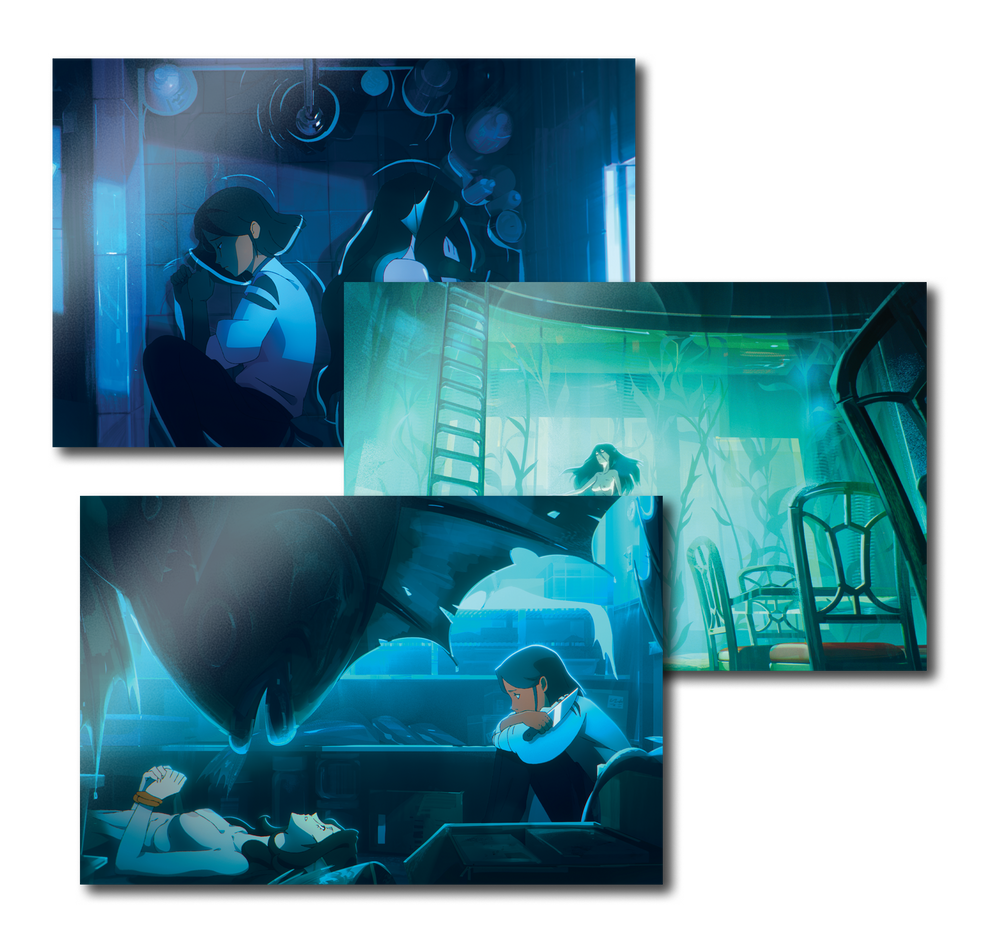 Film Frame Postcards