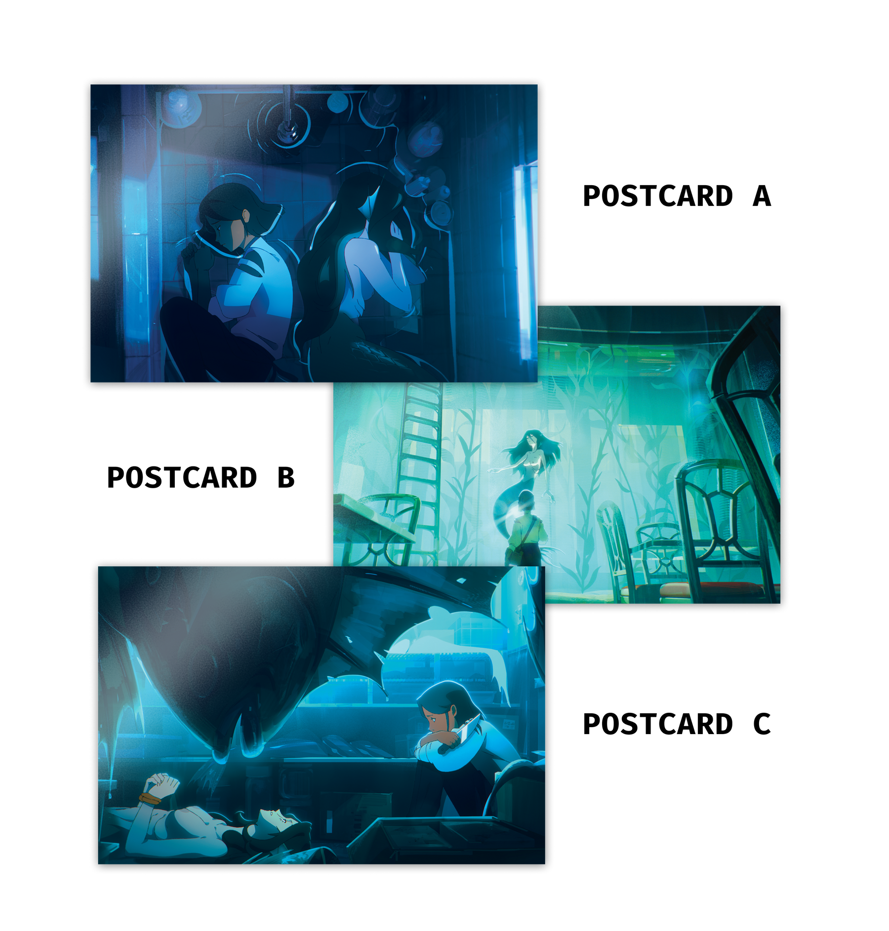 Film Frame Postcards