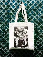 The Lovers Tarot Tote Bag