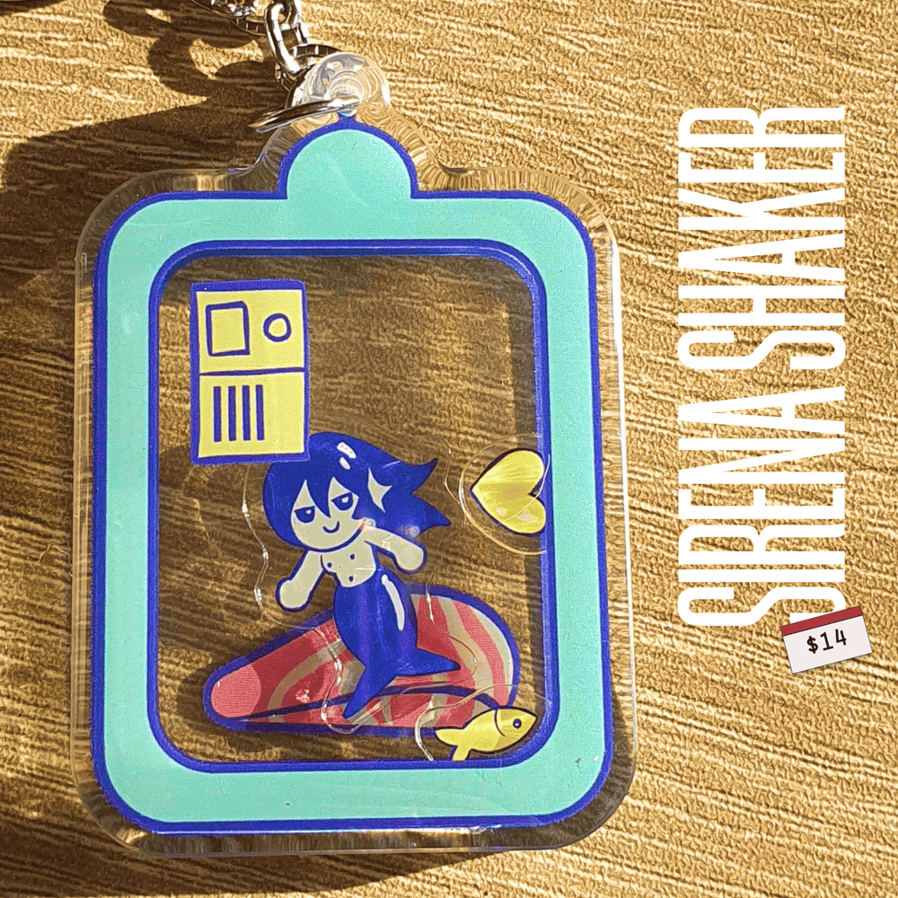 Sirena Shaker Charm