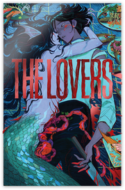 The Lovers Ami Thompson Red Foil Poster