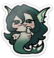 Sirena Gummy Sticker