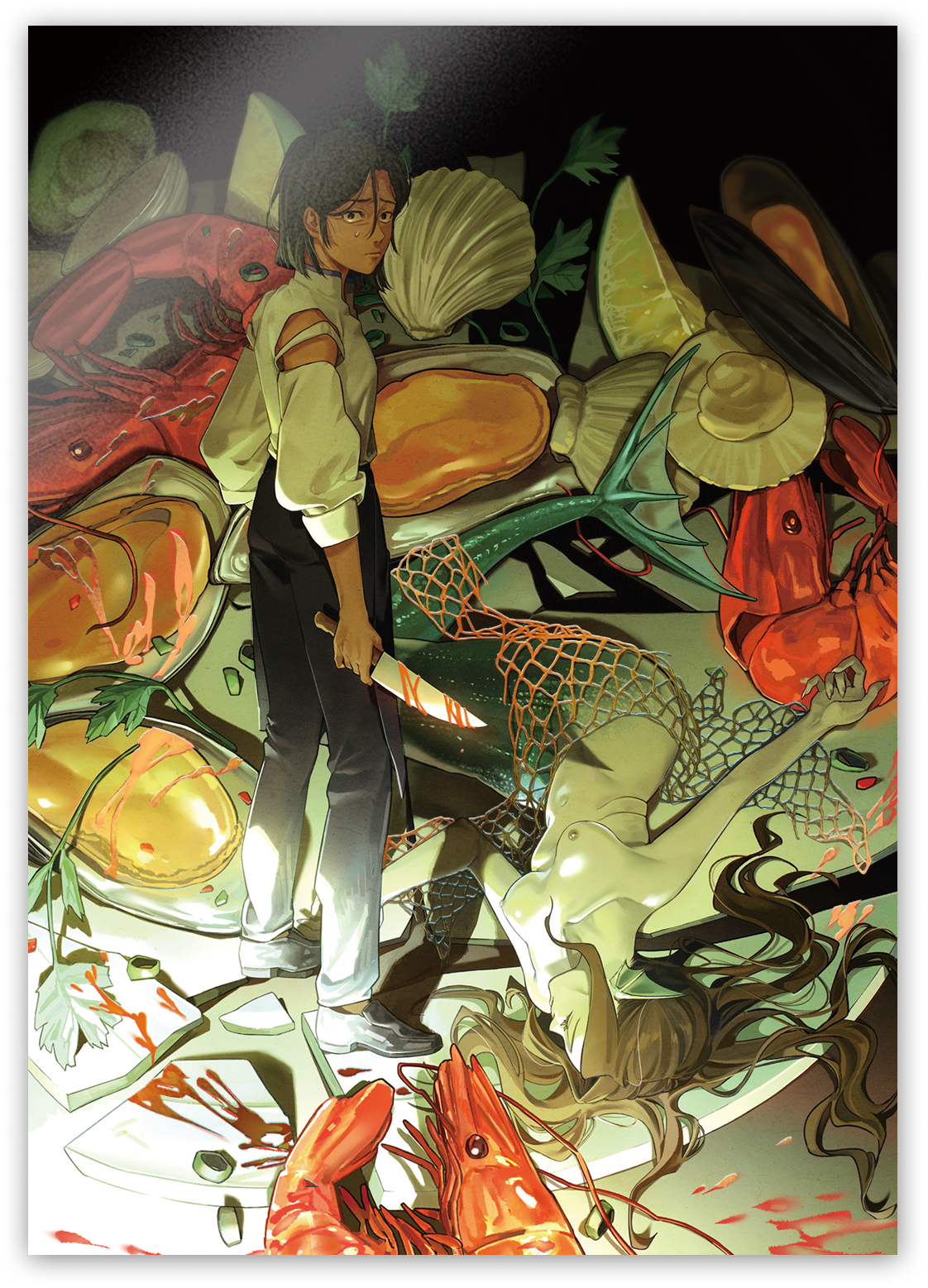 The Lovers ZQ Copper Foil Poster