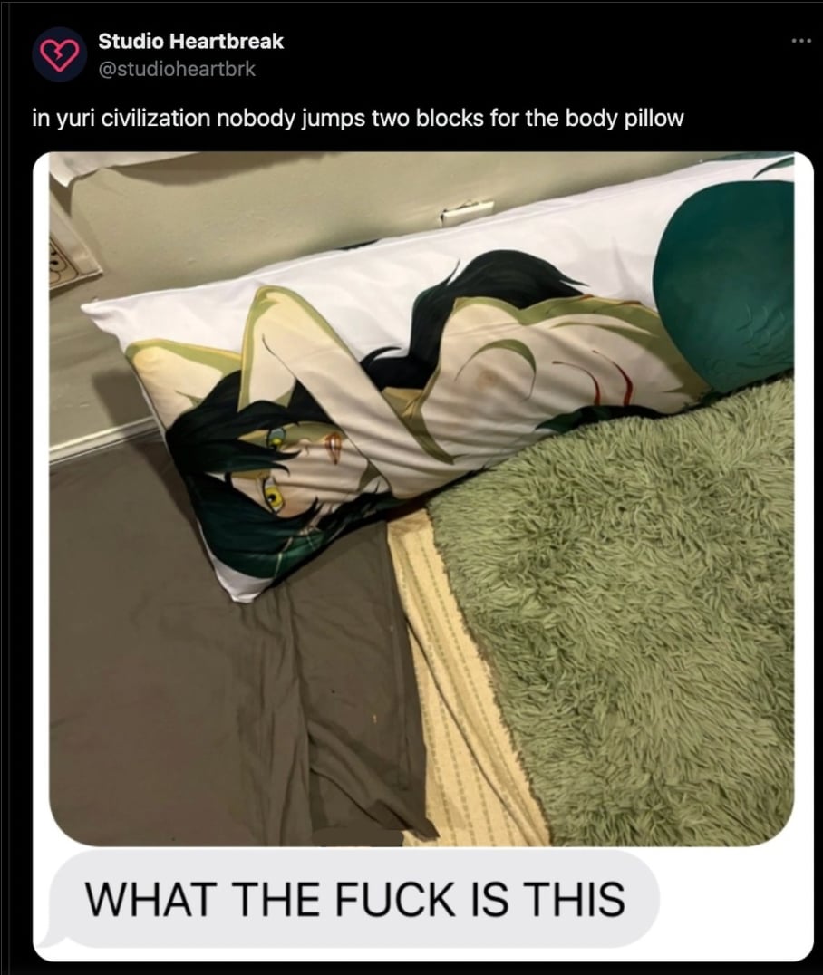 Siren Girl Body Pillow