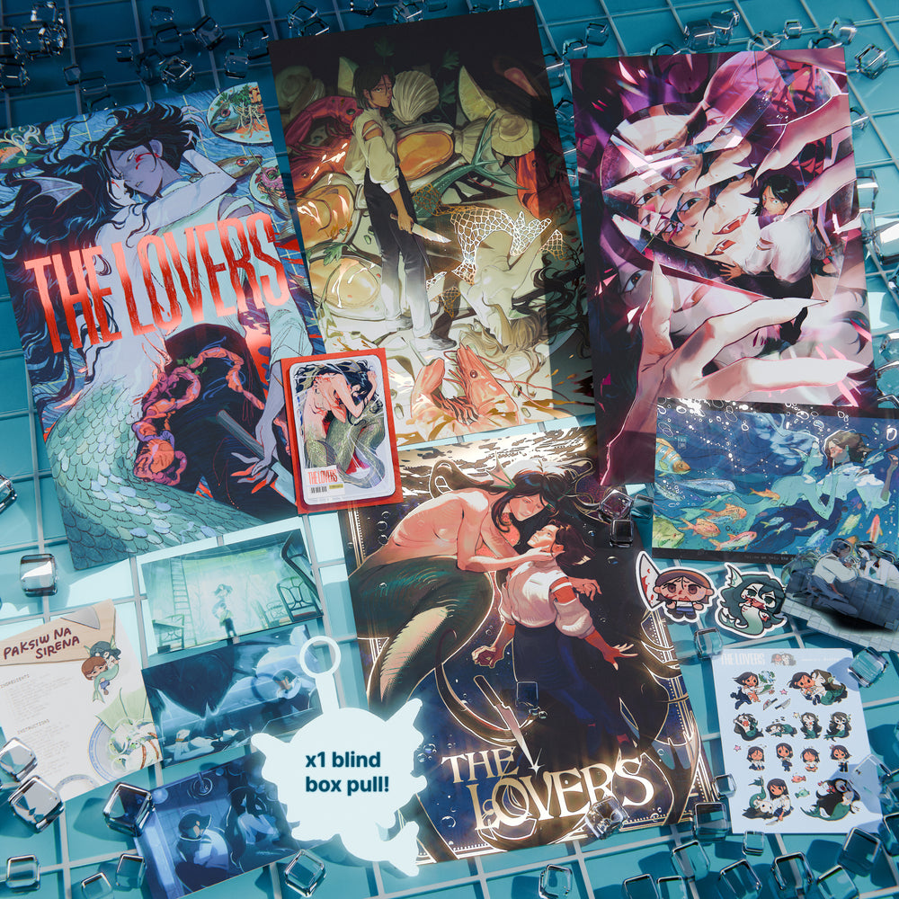 Seaglass Trove bundle contents, including one blind-box plush keychain