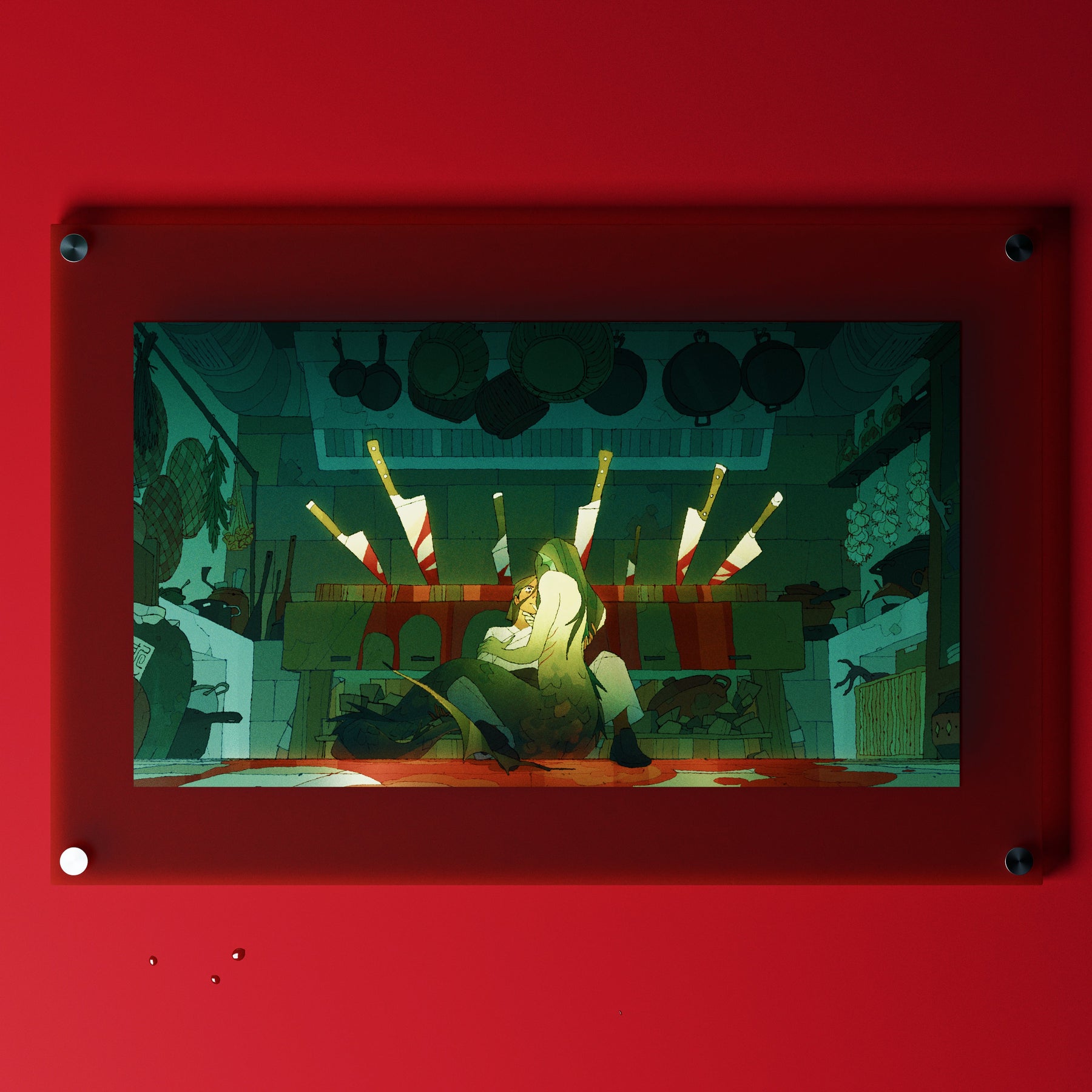 The Lovers x Cronchybaguette Cinematic Extra-wide Poster