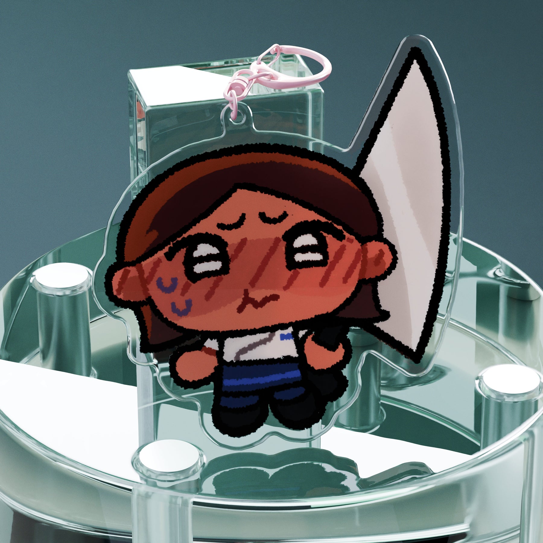 The Lovers Sara Gummy Acrylic Charm - normal side