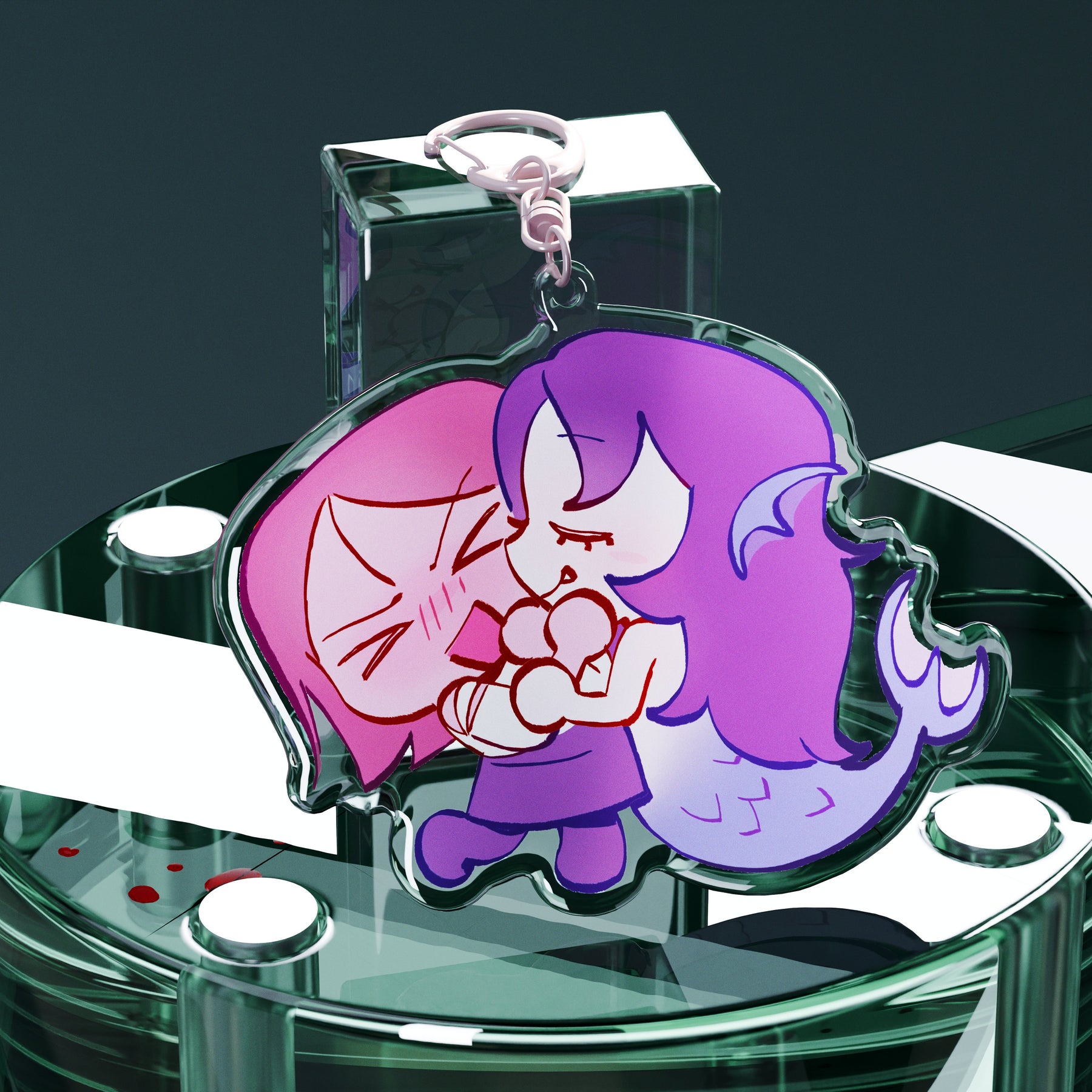 The Lovers First Kiss Charm