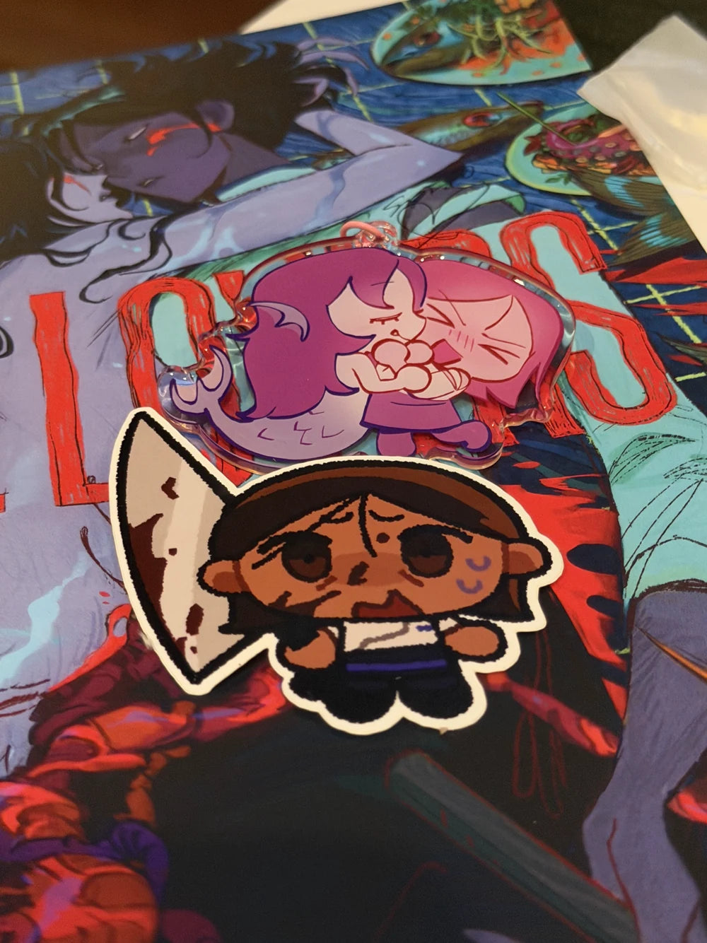 The Lovers merchandise shared by @andybcung