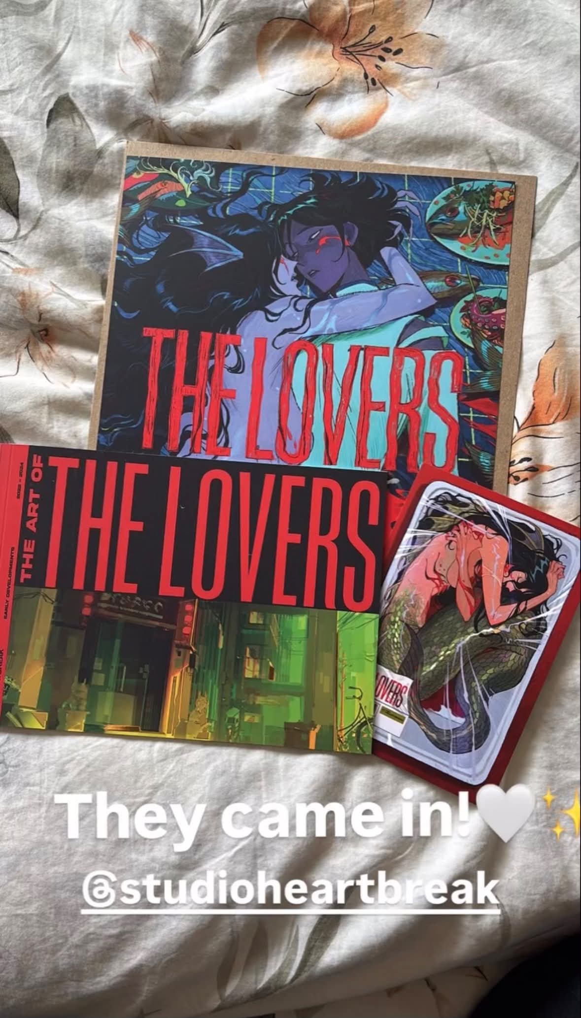 The Lovers merchandise shared by @congjoco