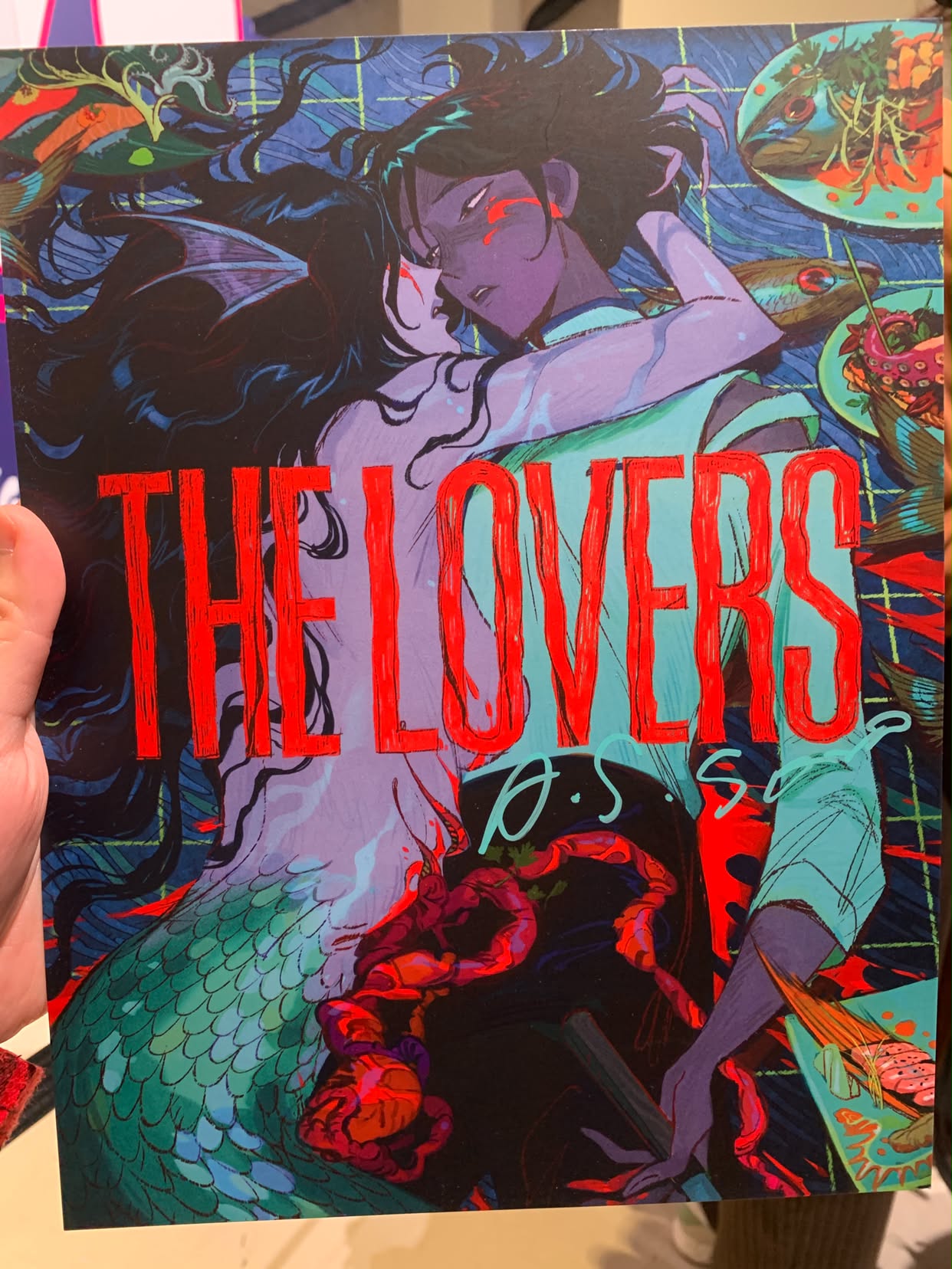 The Lovers merchandise shared by @korya.beebee