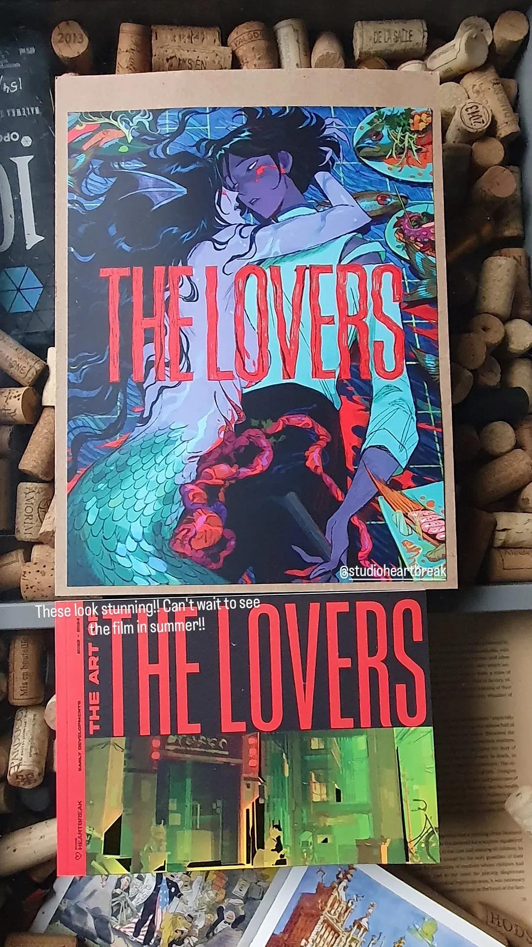 The Lovers merchandise shared by @masked_olives