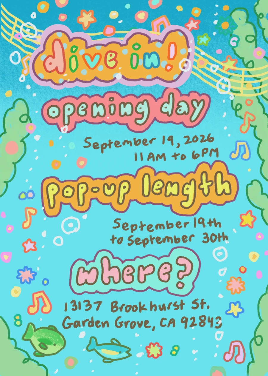 NHI popup dates and location poster